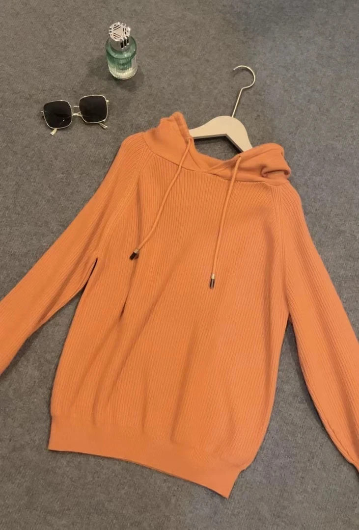 『针织衫S』气质百搭休闲舒适简约潮流时尚针织衫8093