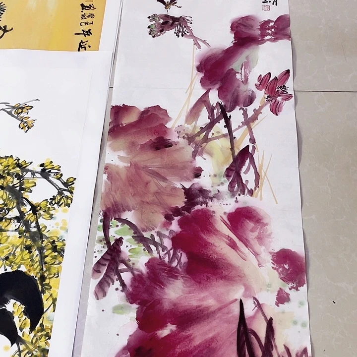 国画张圣敏先生纯手绘作品