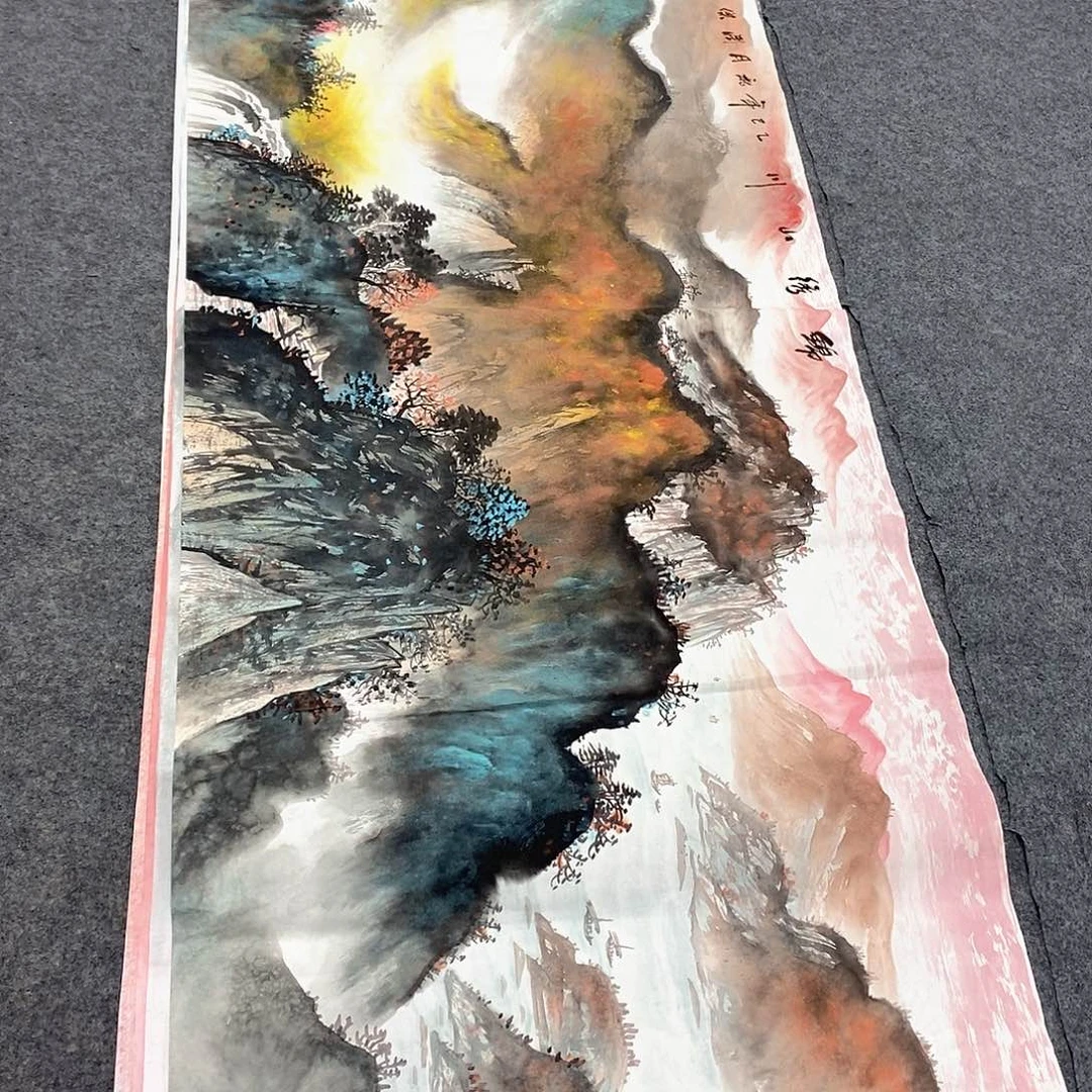 用***2国画国画作品展示