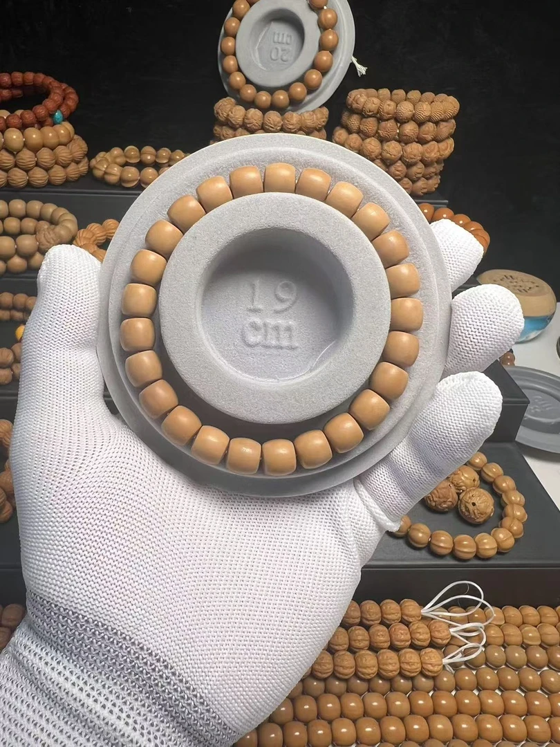 【老登出品】全品S级手工精修原色小直切10mm+猴头手串