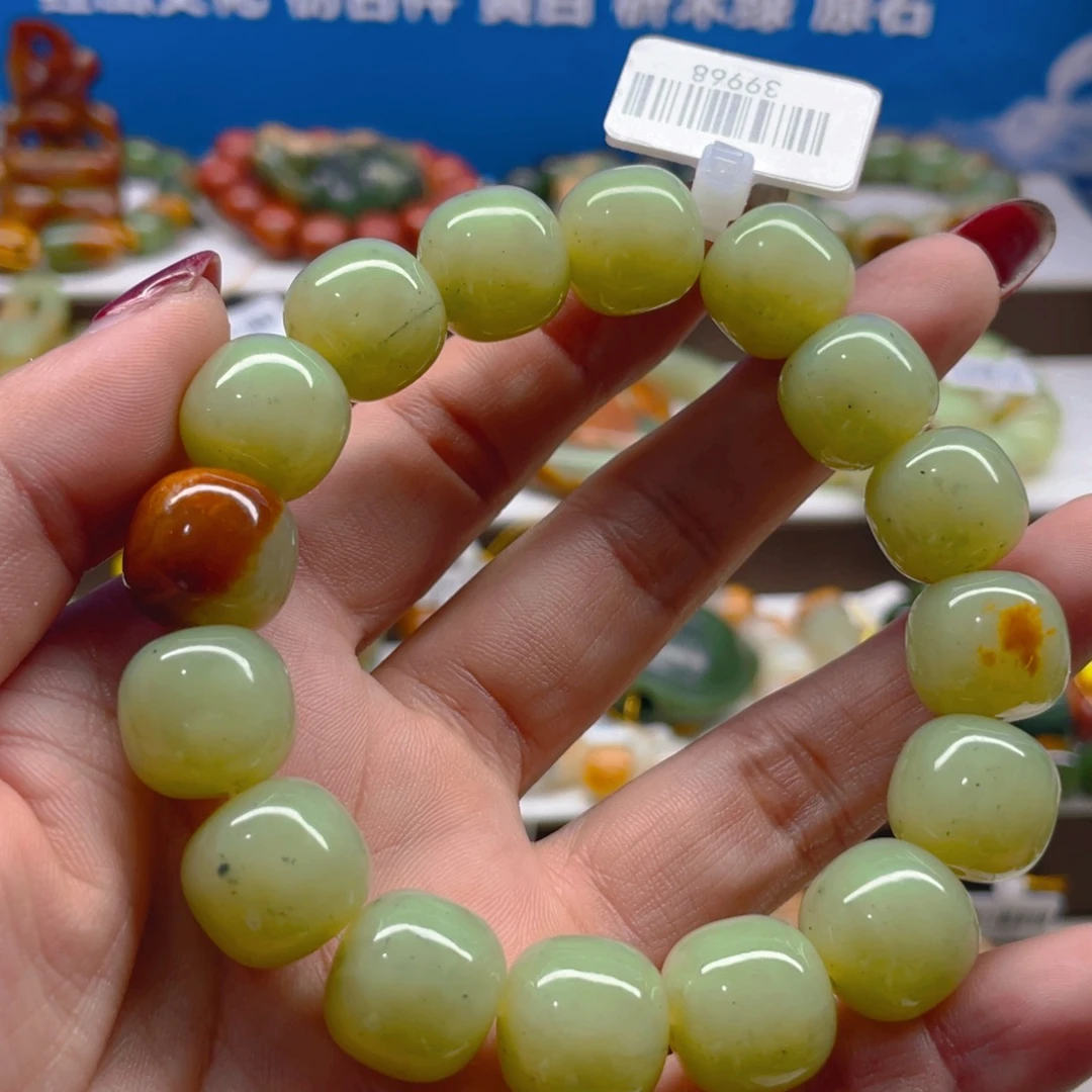 未镶嵌手串透闪石质玉