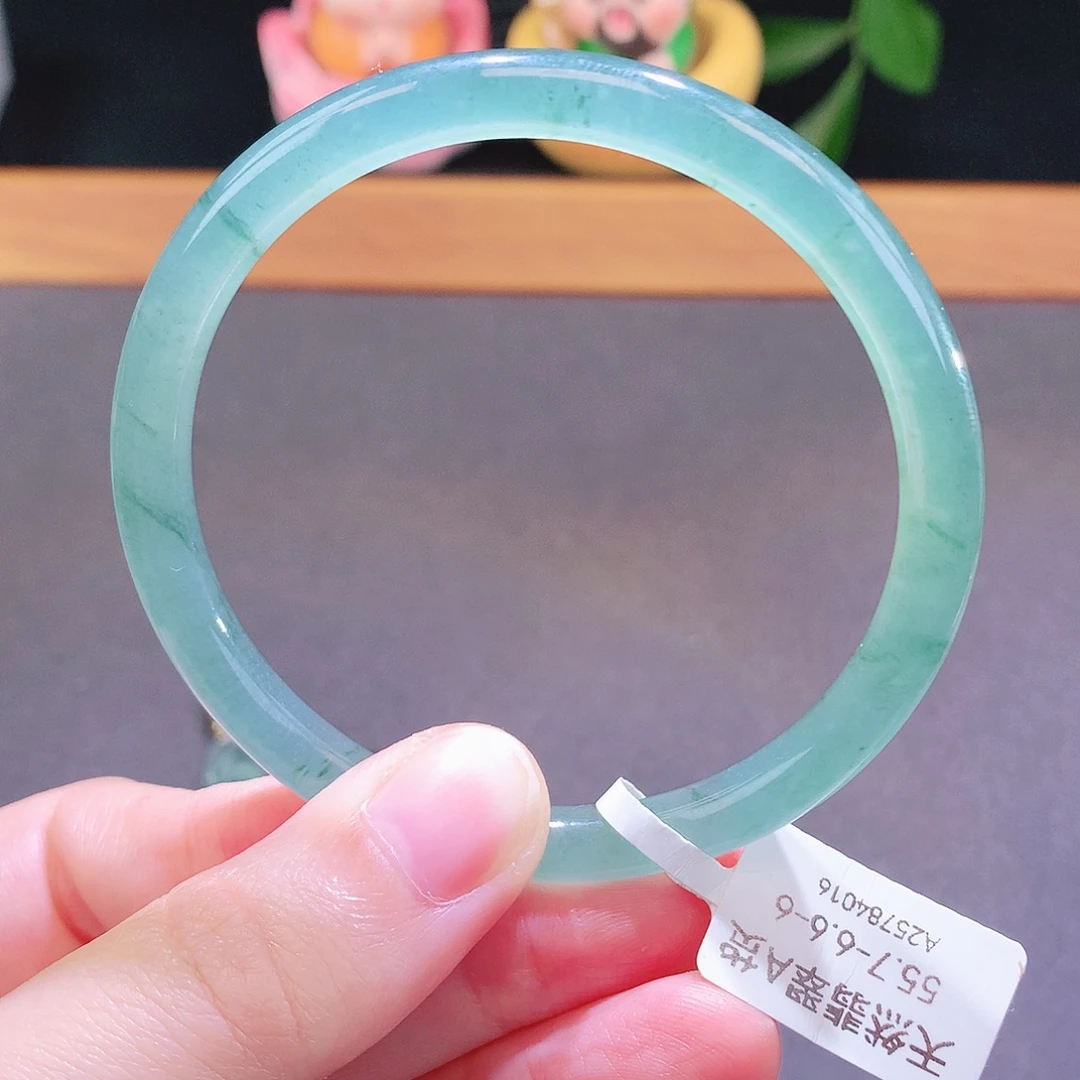 翡翠未镶嵌手镯天然翡翠