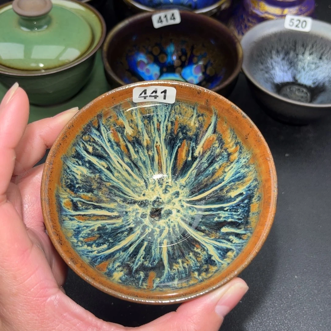 茶盏441 建盏单盏太好看了吧……