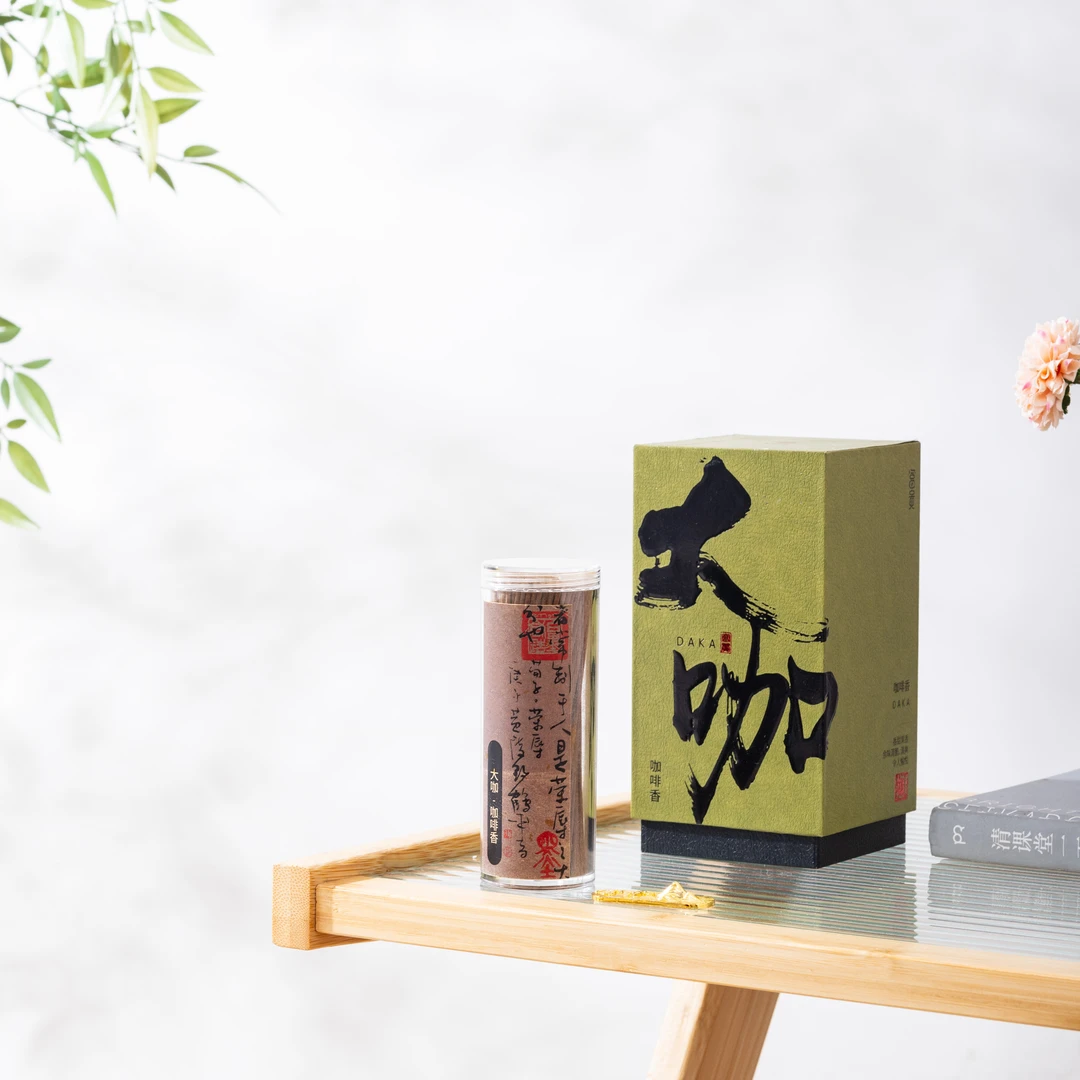 富贵非常旺 大咖 咖啡香 线香 50g(自带香插）LC087