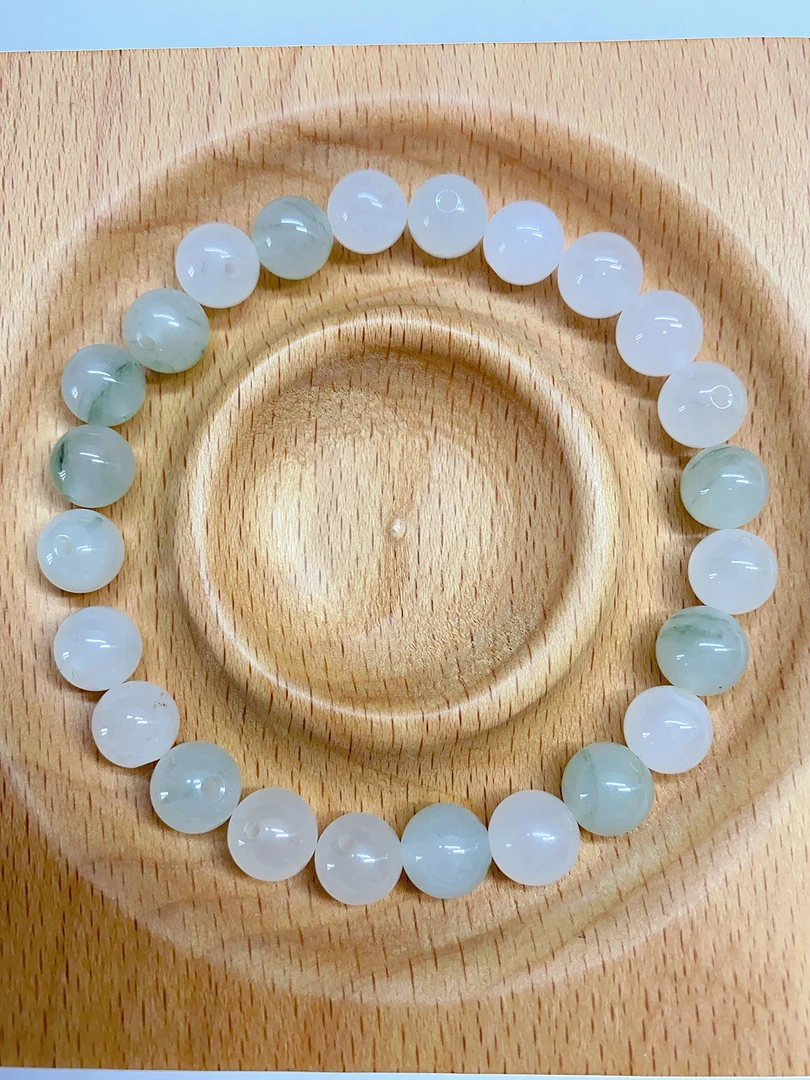 天山翠8mm手串散珠多样性发一