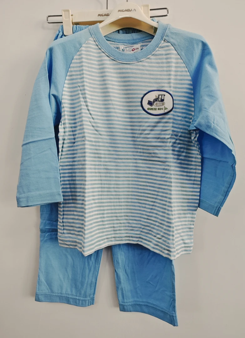 男童长袖短袖家居服套装印花