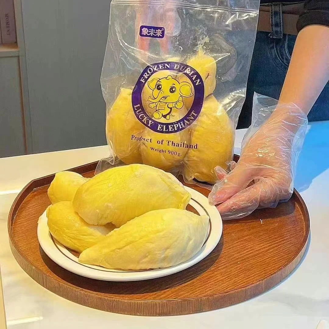 泰国金枕液氮榴莲肉 900g/包 软糯香甜 平替首选【只发河南】