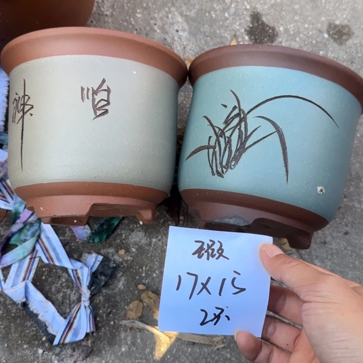 紫砂花盆特价商品