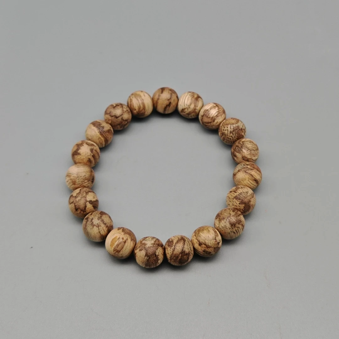 沉香CZ9984虎斑棋老料绝版孤品天然沉香手串多样性发一