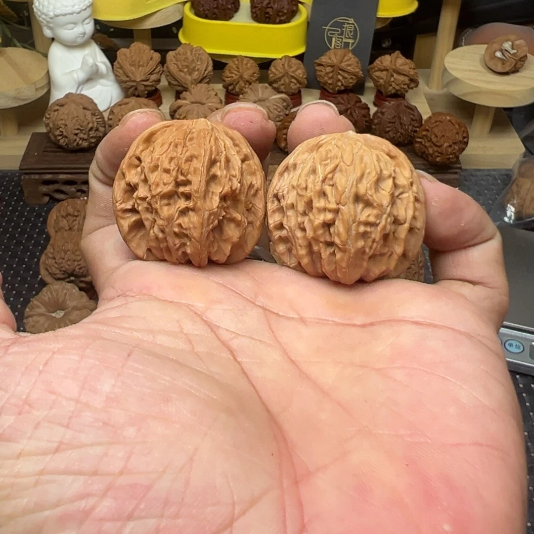 文玩核桃把件618全品福利山地磨盘36.8