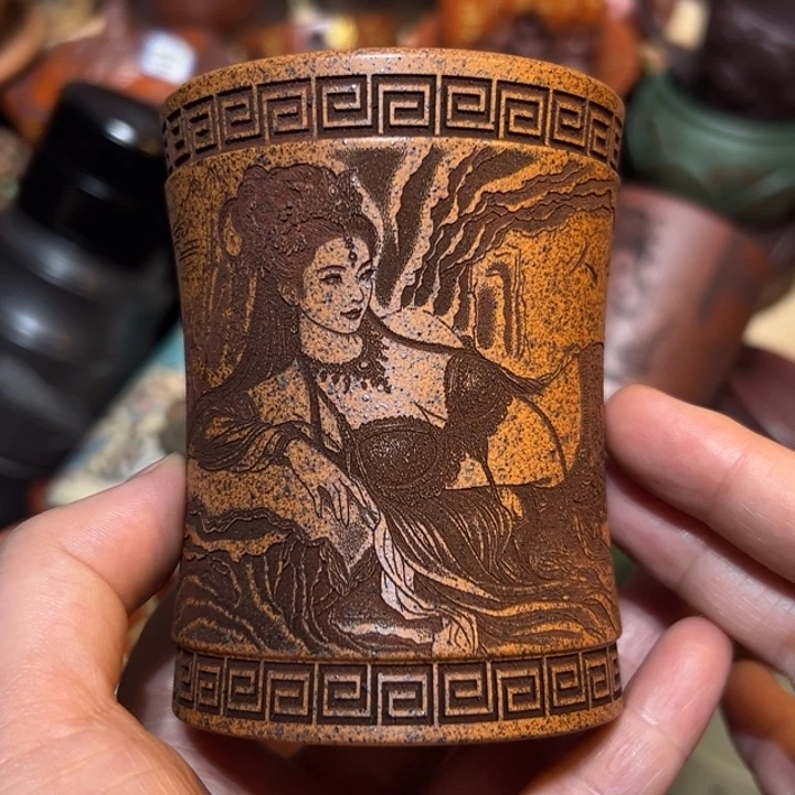 茶杯紫砂宜兴紫砂主人杯