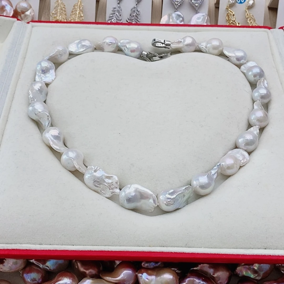 【闪购商品】淡水珍珠耳饰银S925镶嵌蛋*宝