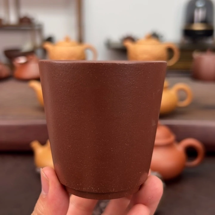 相***2茶壶紫砂紫泥主人杯