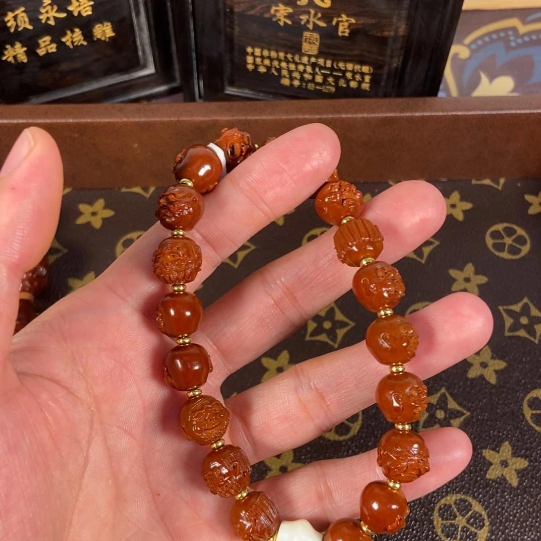 橄榄核手串/手链大*叔LKH#2218#