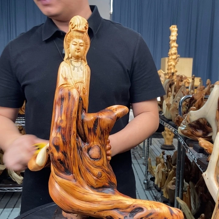 柏木（崖柏）随型摆件