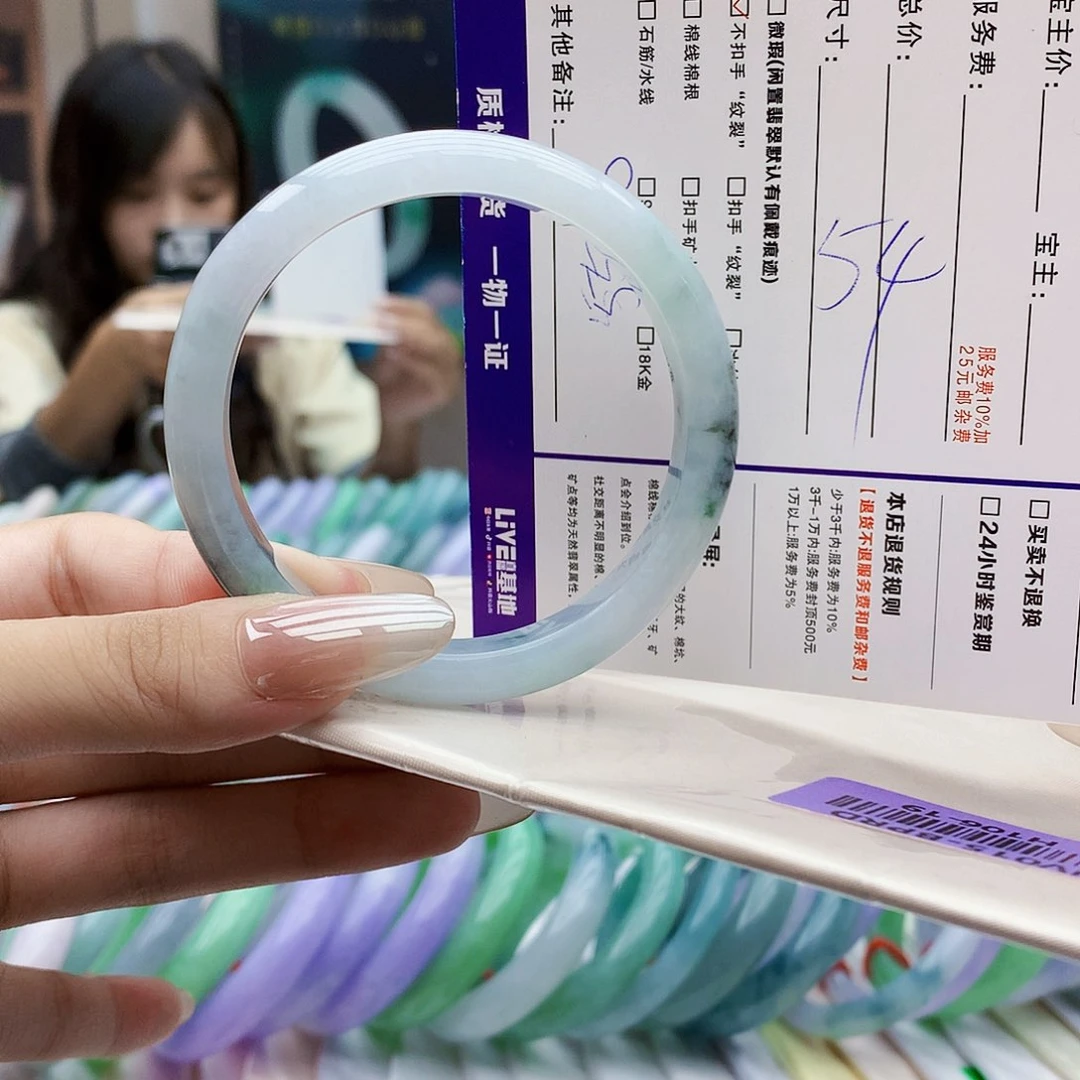 翡翠手镯未镶嵌g