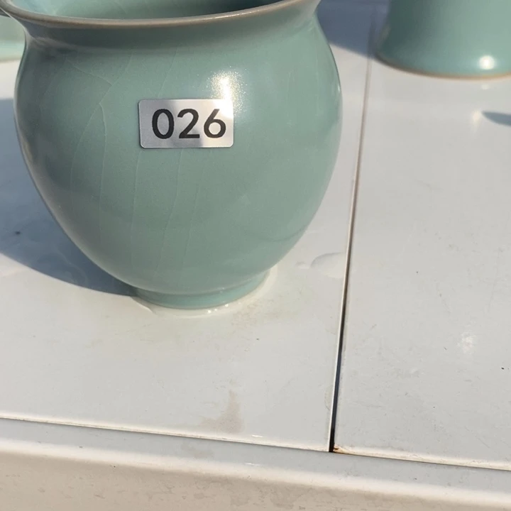 摆件飓*1抱朴汝瓷仿古微瑕