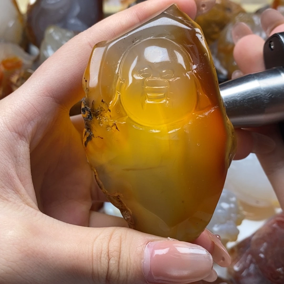 玛瑙/玉髓未镶嵌颈饰