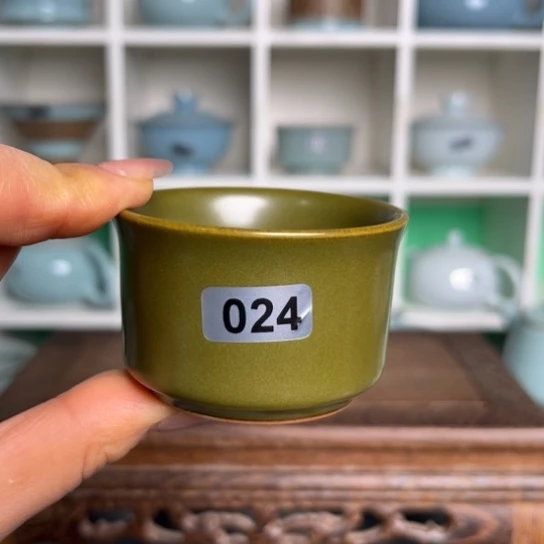 杯024茶叶末竹节杯福利款