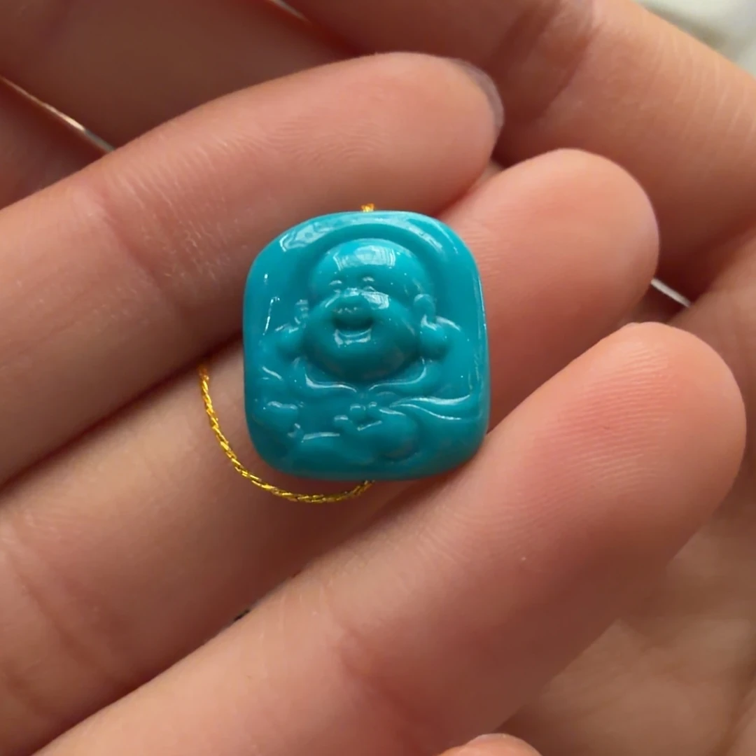 绿松石未镶嵌颈饰