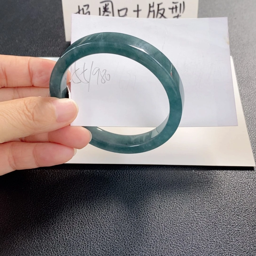 翡翠未镶嵌手镯天然翡翠