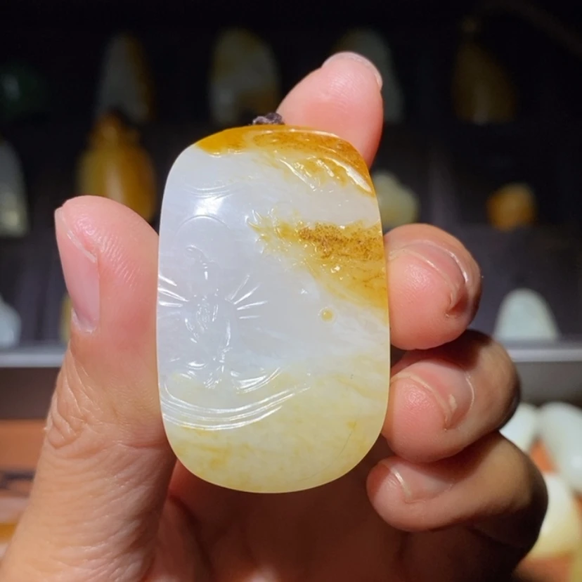 【闪购商品】吊坠(不含链)未镶嵌和田玉用****0