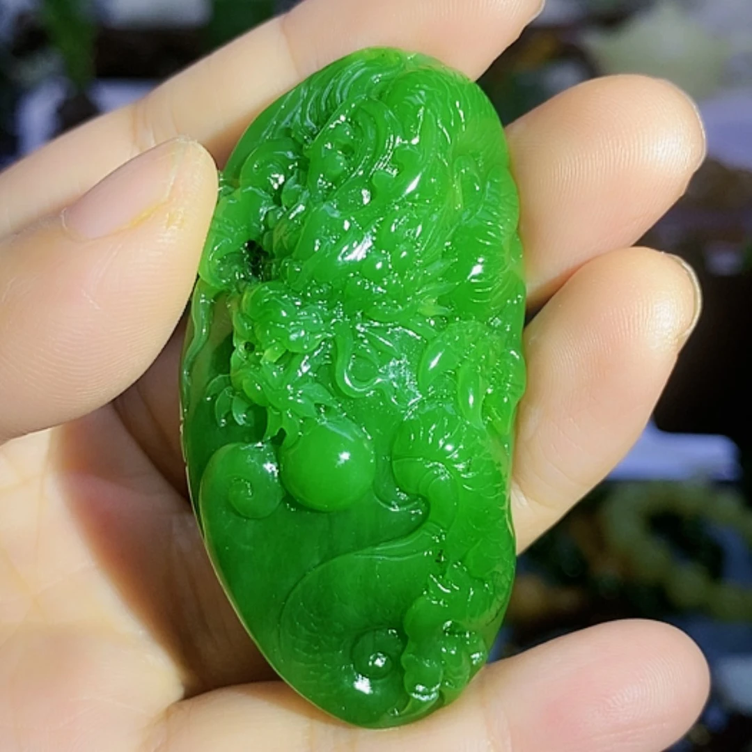 【闪购商品】未镶嵌和田玉（碧玉）挂件