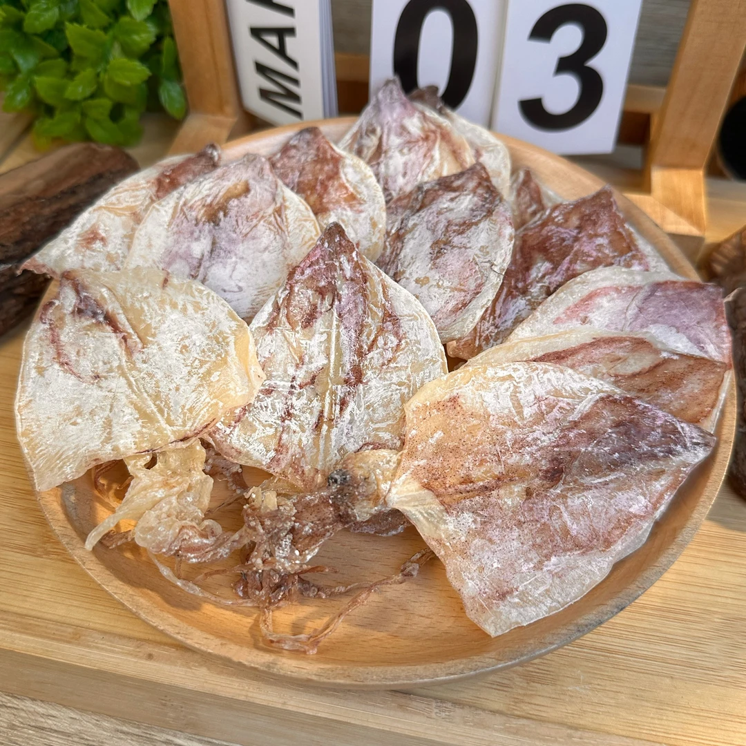 【好滋味】【精选无硫】淡晒淡干六鱿鱼