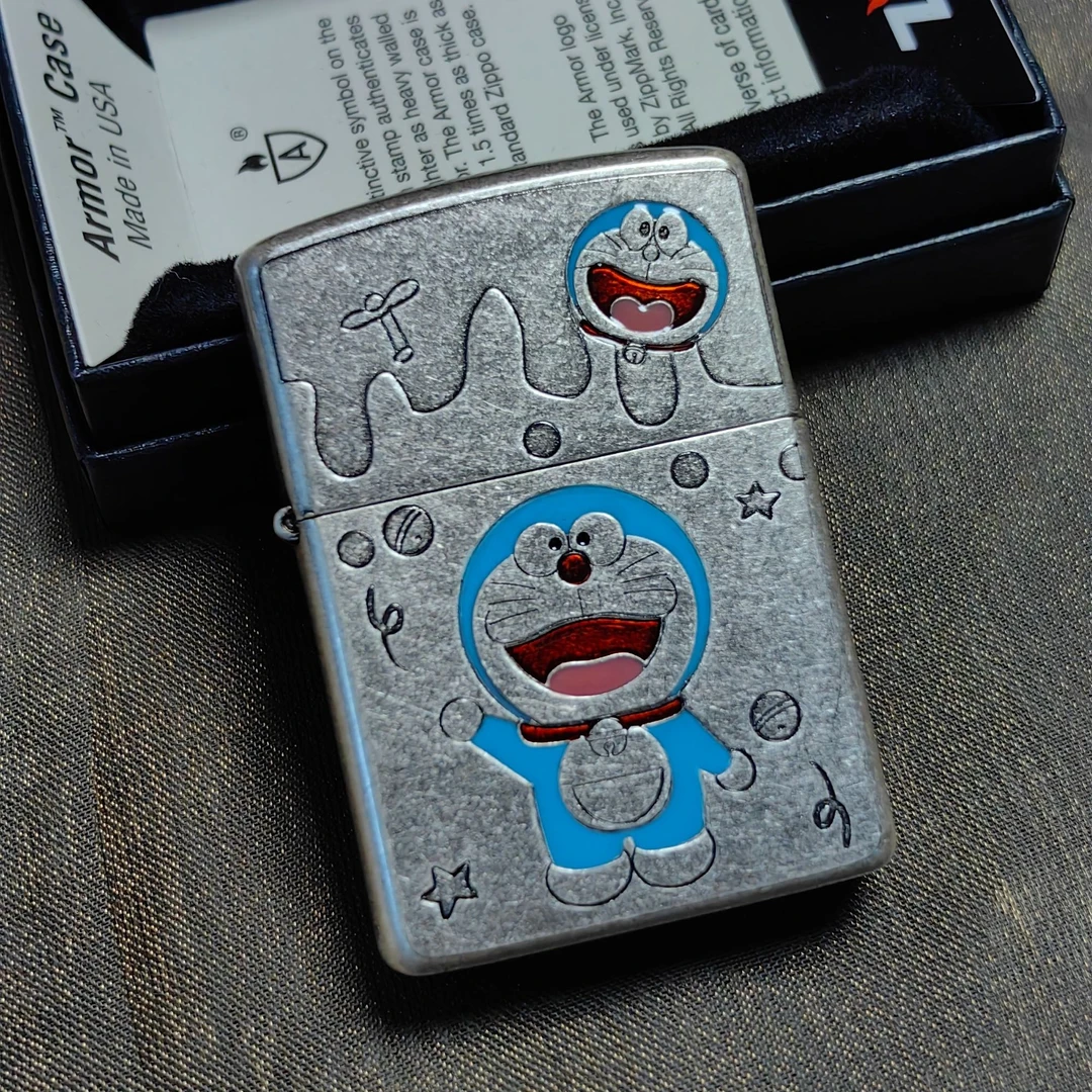 ZIPPO 打火机正品 162古银蓝胖子 0240 【大白专属】