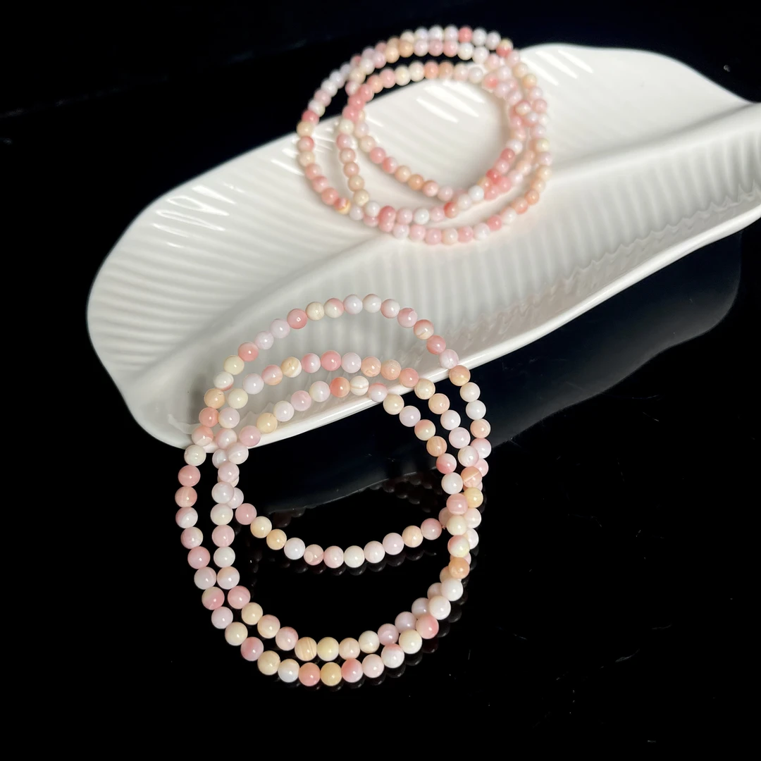 非金属树脂手链 【大鱼甄选】高品质三圈手串MF67多样性发其一4mm+