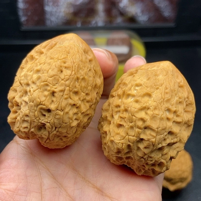 【闪购商品】把件文玩核桃46尺蟾祖73.5克