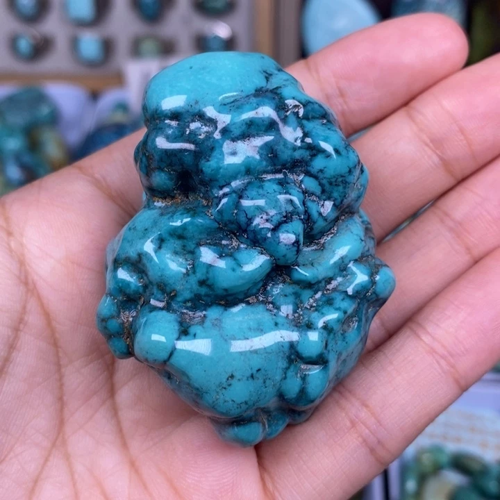 未镶嵌绿松石颈饰