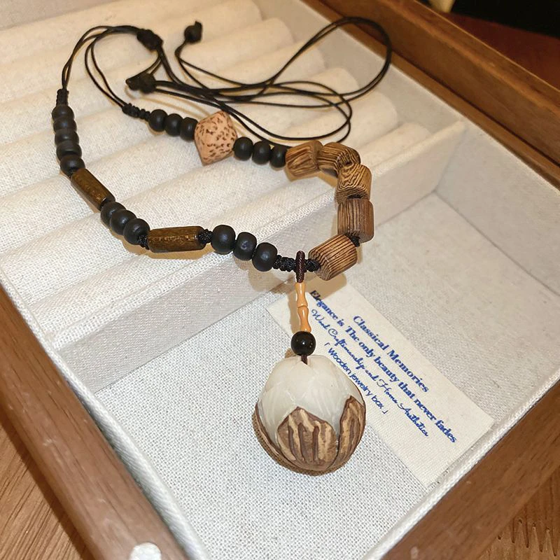 ZOZ糯米子[项链]新中式禅意串珠古风时尚女士百搭项链饰品