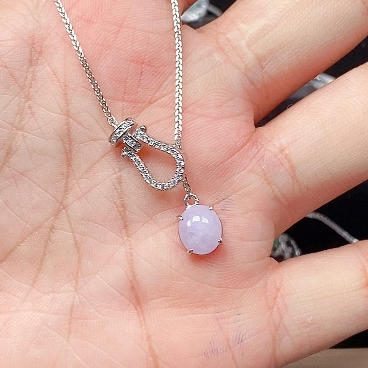 翡翠戒指银S925镶嵌