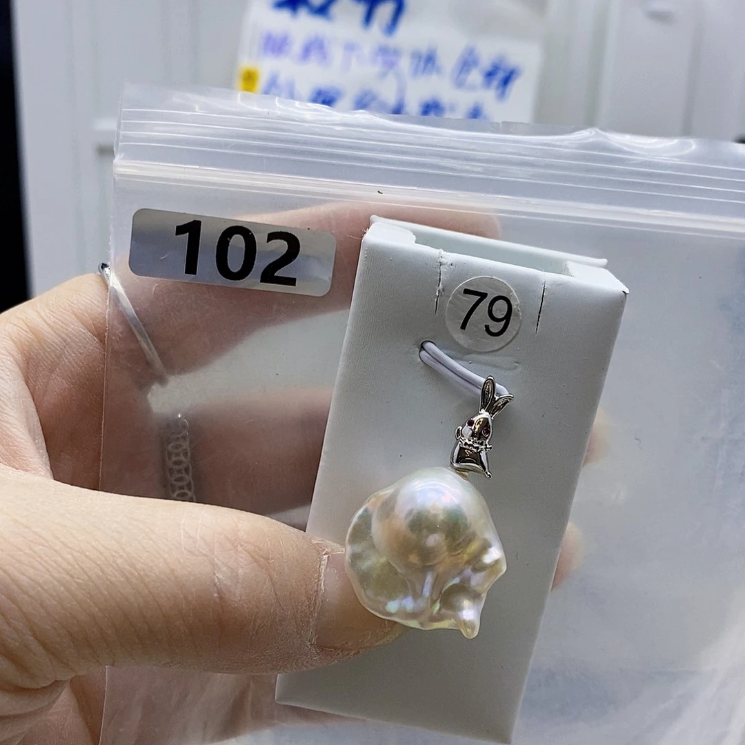 颈饰合金淡水珍珠