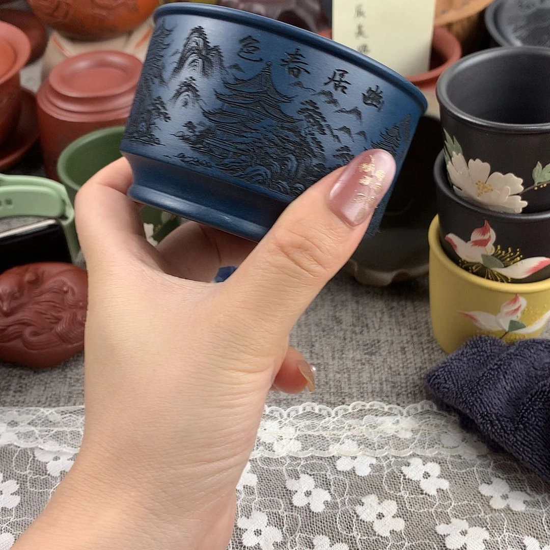 茶杯紫砂高端主人杯