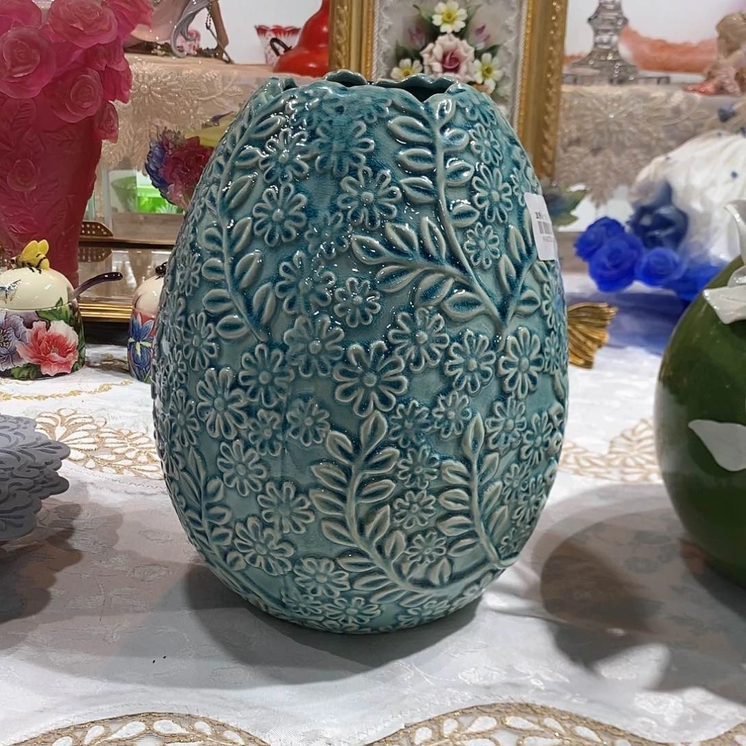 摆件0017福利出口高温瓷花瓶