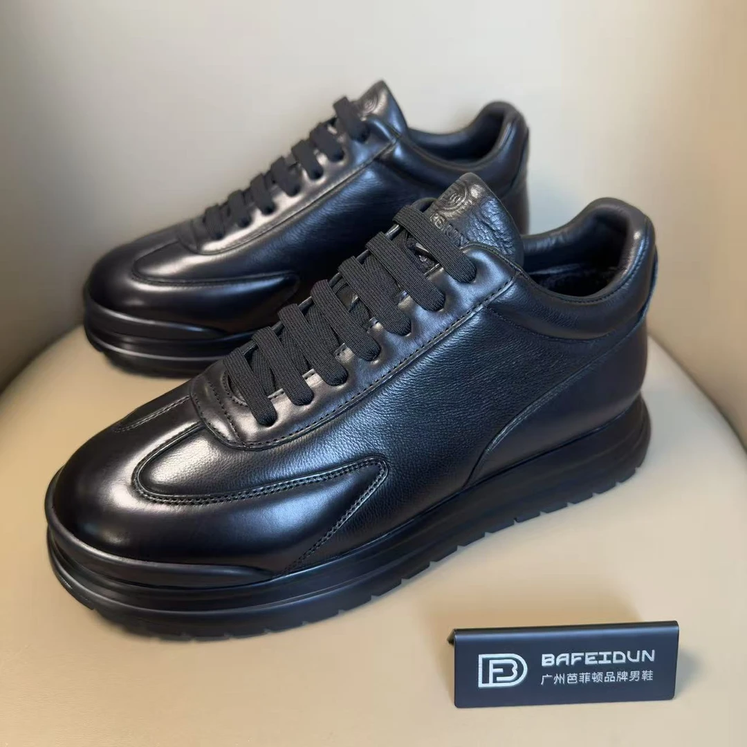 广州鞋手工皮鞋男鞋秋冬爆款棉鞋防滑超轻休闲潮鞋防滑968-1003