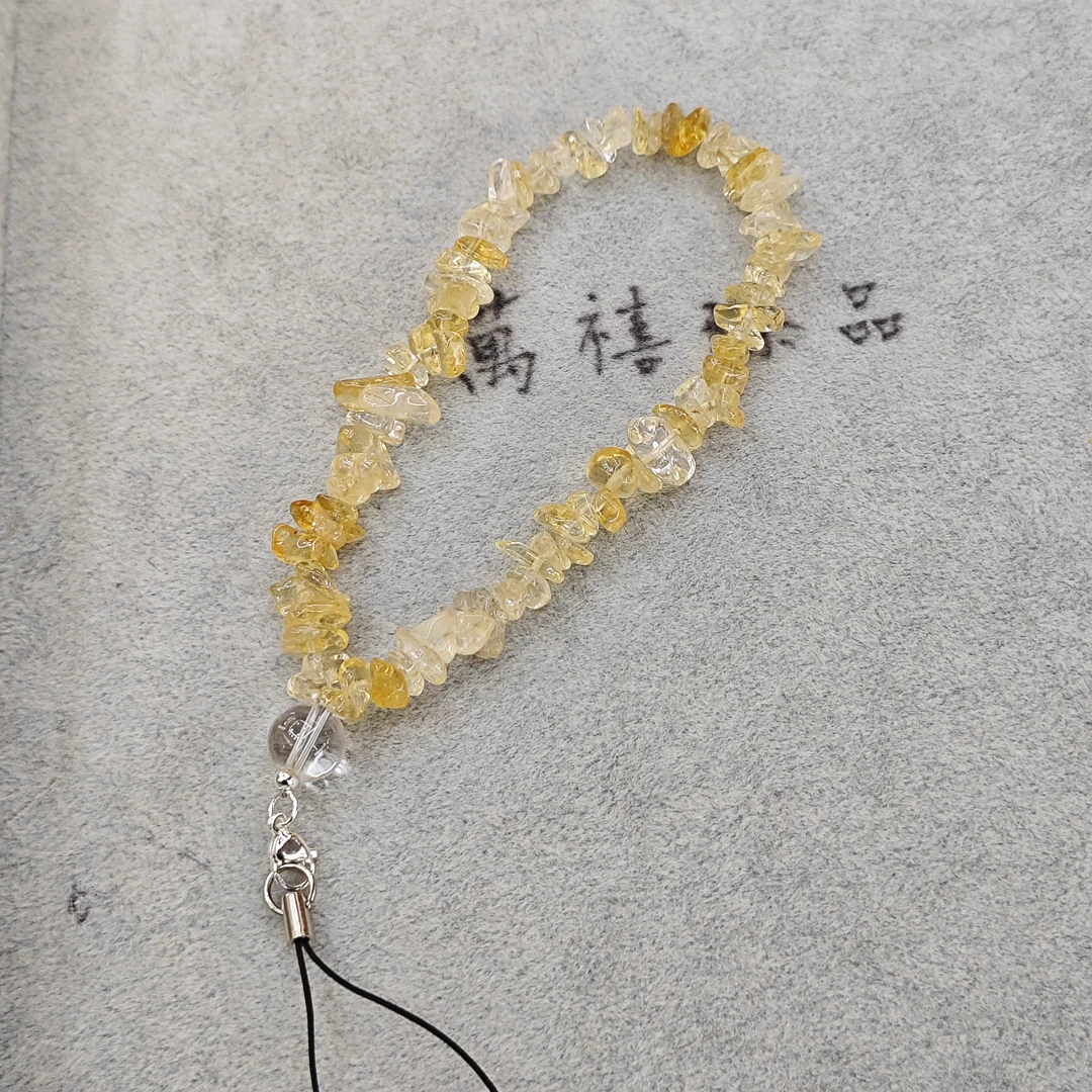 黄水晶手链M116 jw