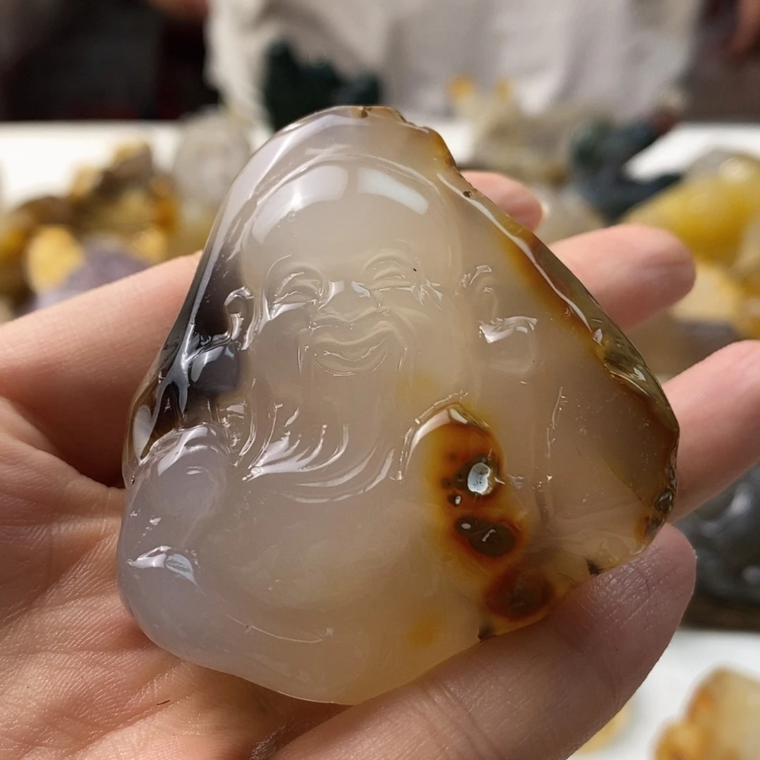 玛瑙/玉髓未镶嵌颈饰
