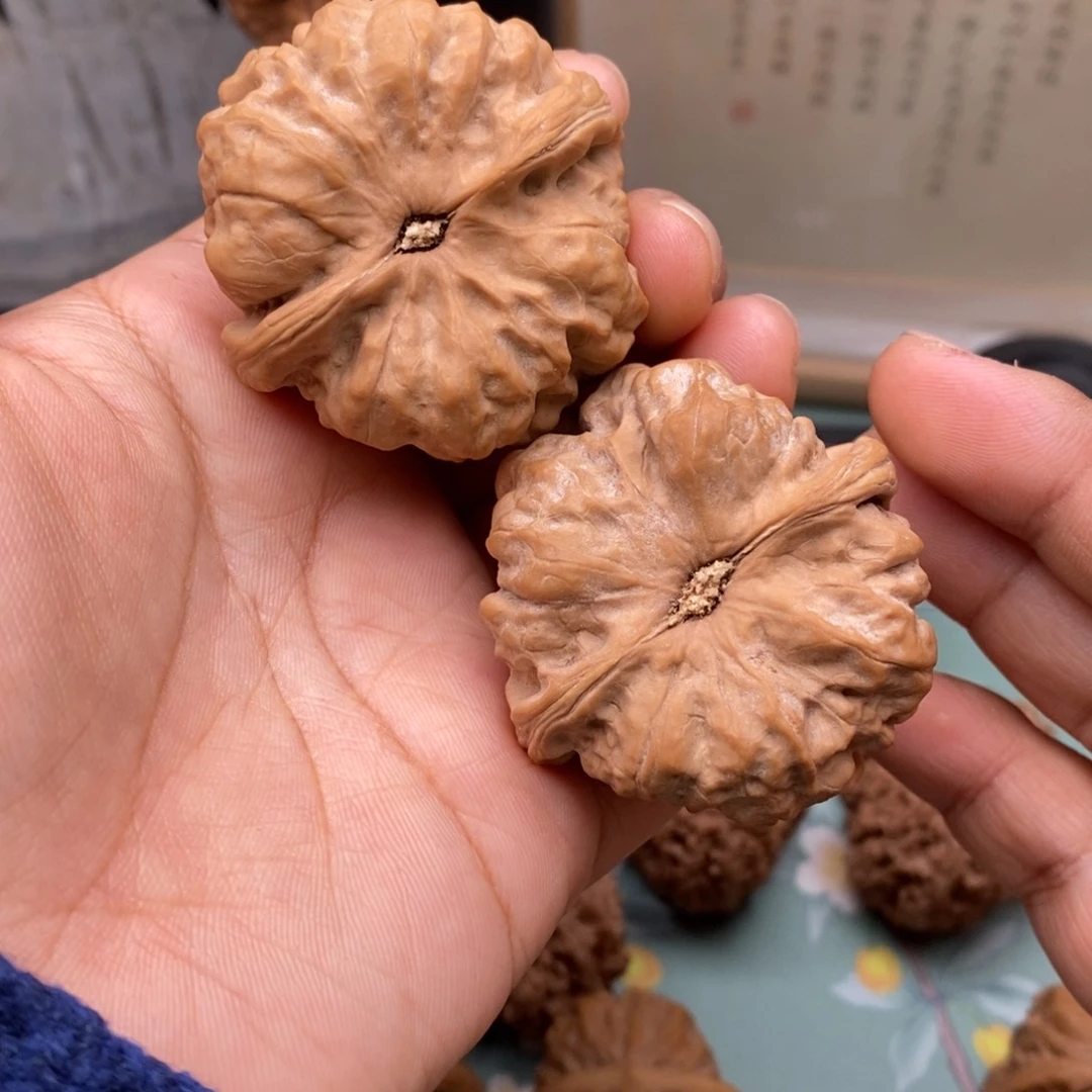 文玩核桃把件44蛤蟆头