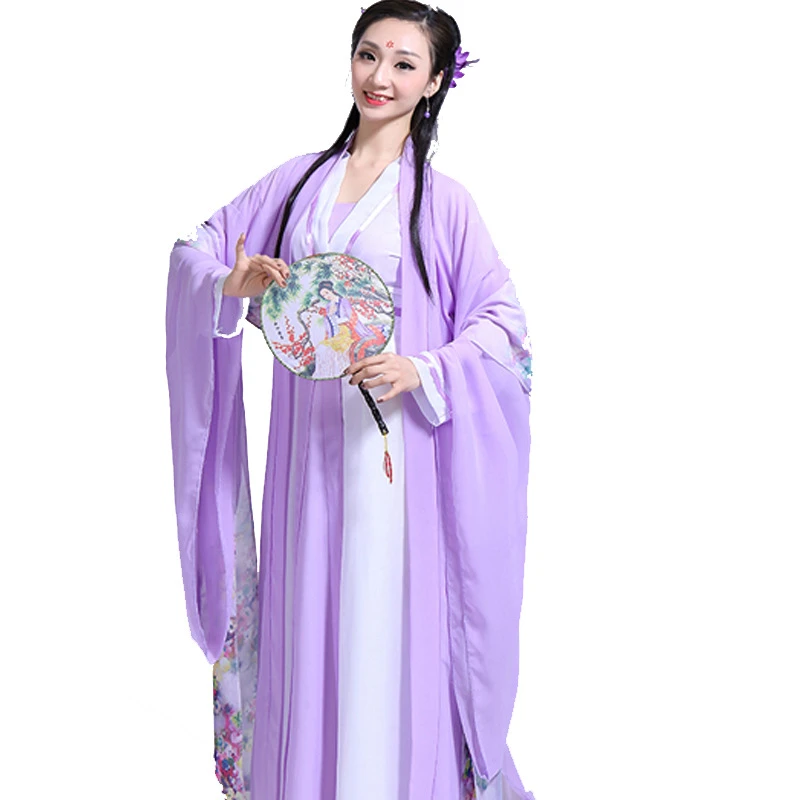 新款汉服女夏装中国风成人礼曲裾襦裙礼仪之邦古装舞蹈服交领服装