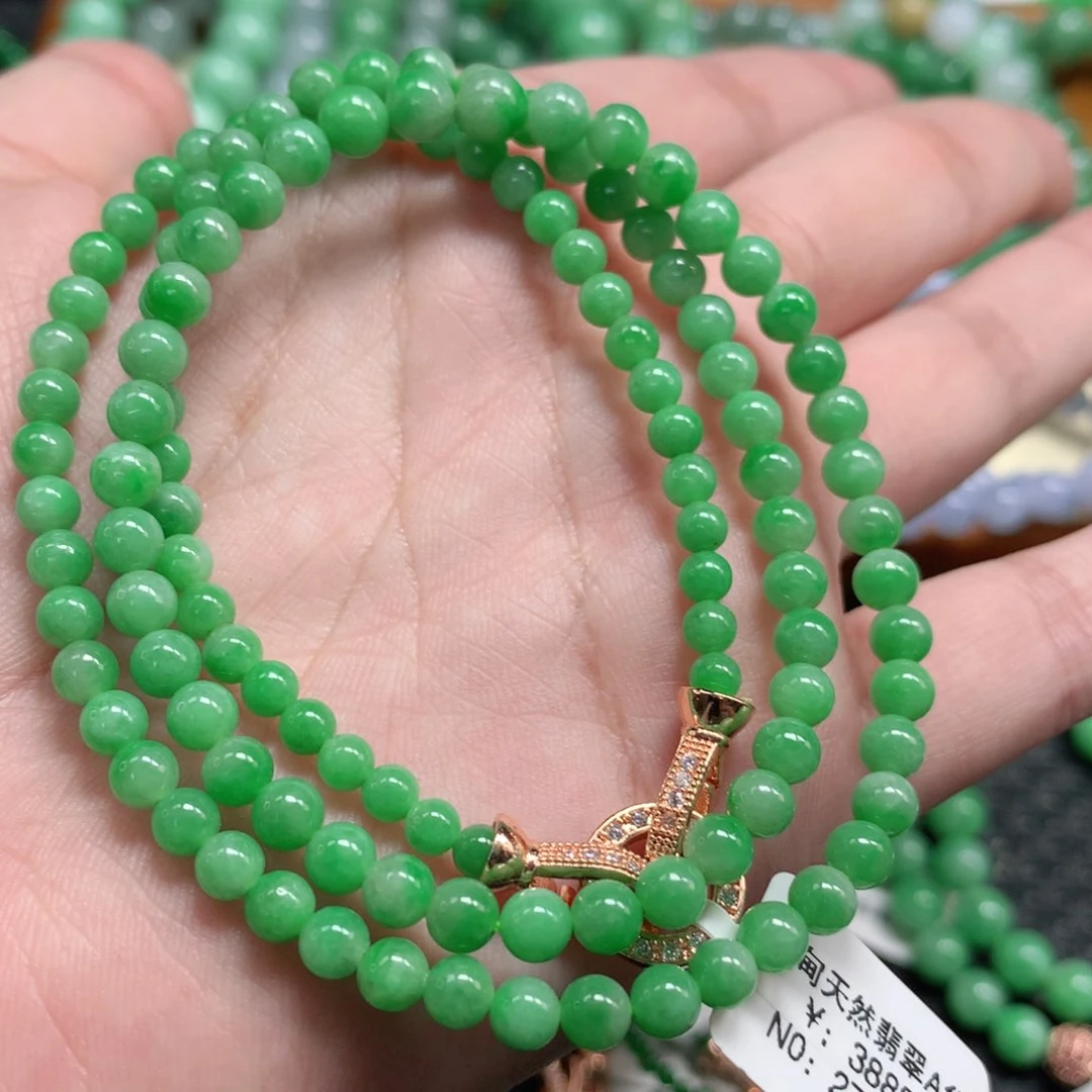 未镶嵌手链翡翠翡翠