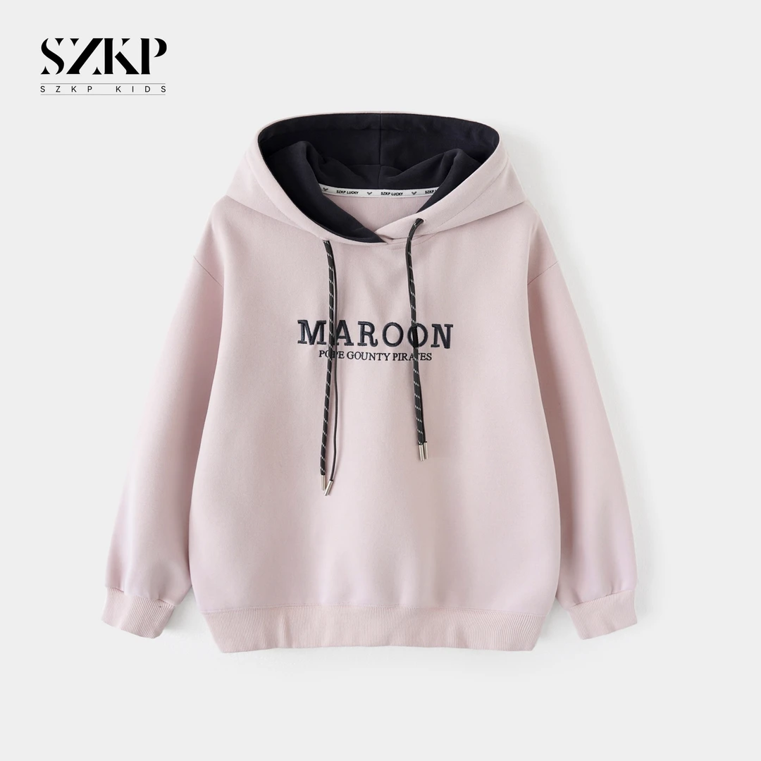 SDZKP秋季新款女童装洋气上衣中大童休闲时尚儿童卫衣BGYQ553035