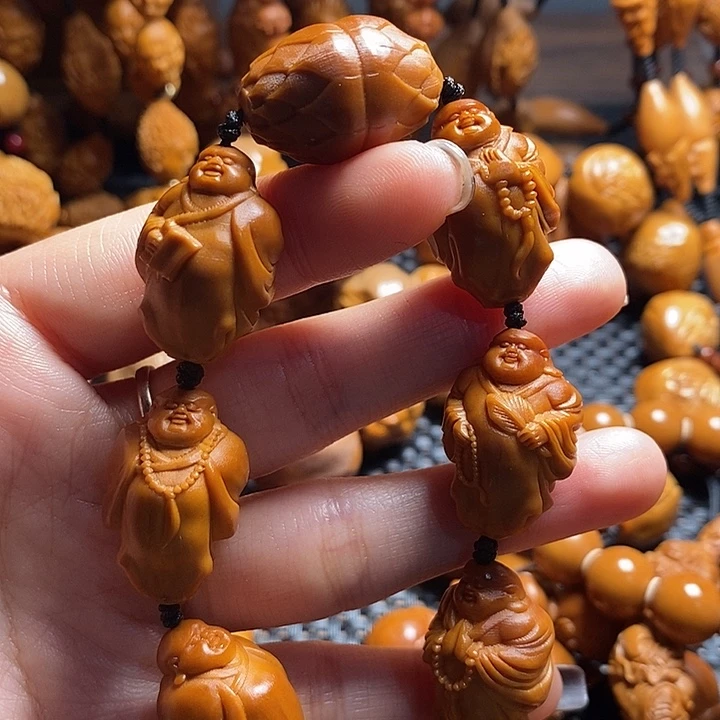 吊坠橄榄核六合弥勒