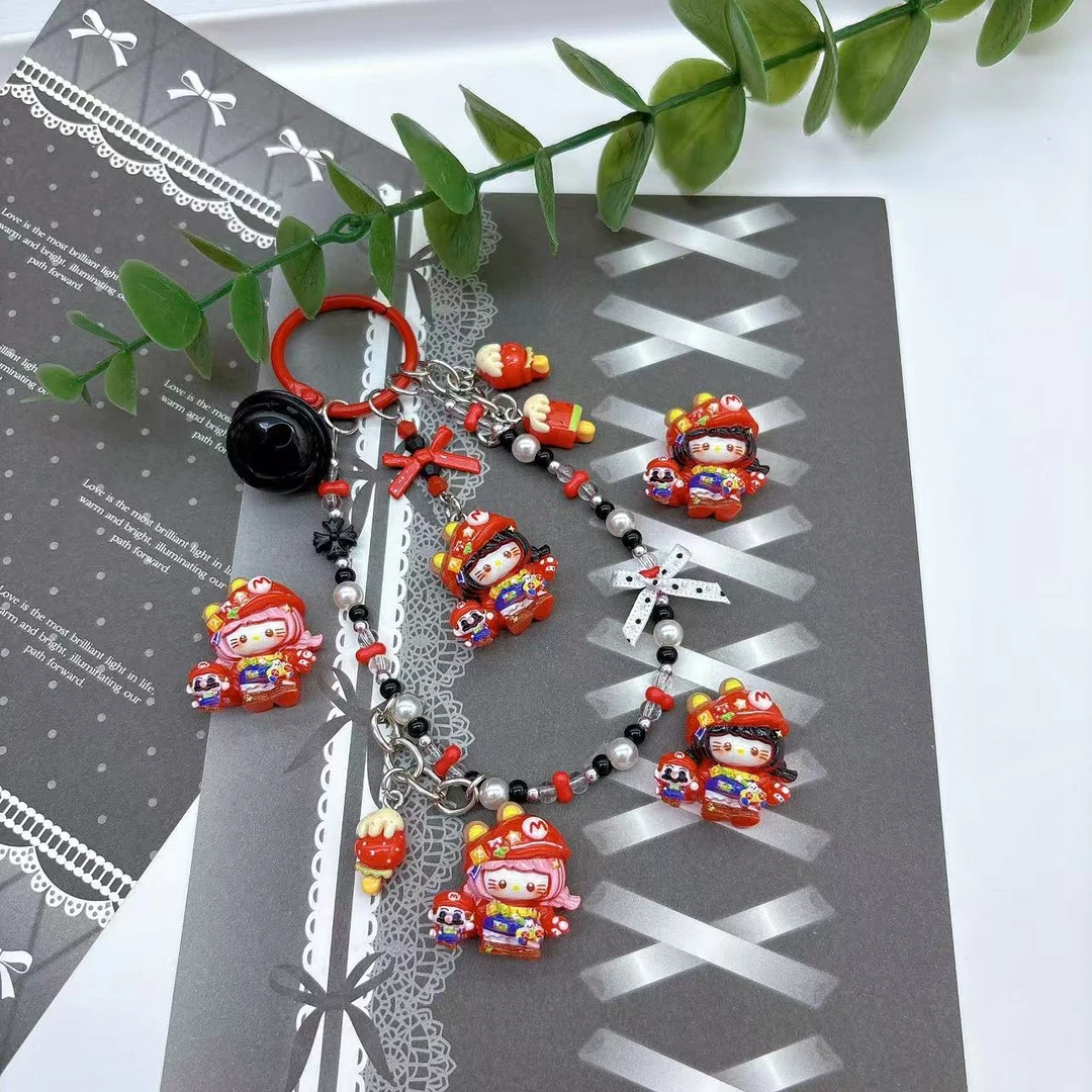 【马里奥KT】安小小定制DIY手机饰品配件可爱创意卡通