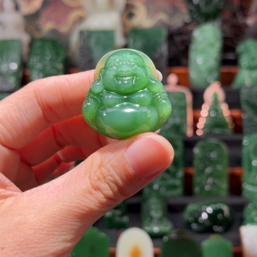 和田玉（碧玉）未镶嵌颈饰