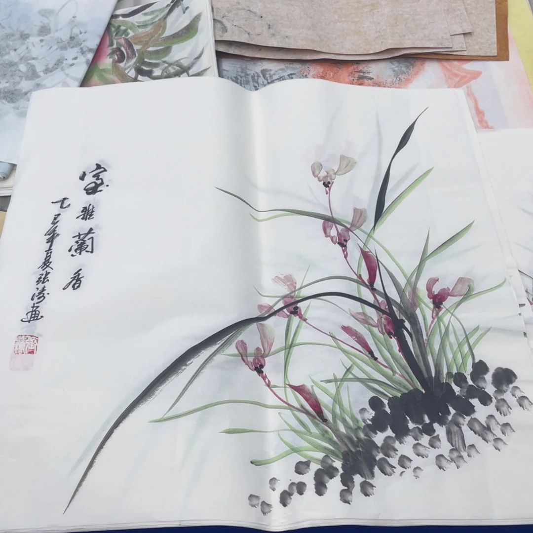 国画手绘国画欣赏一下
