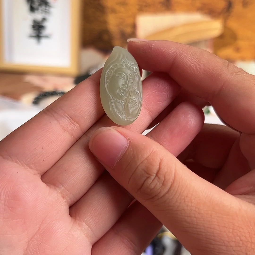 颈饰未镶嵌和田玉