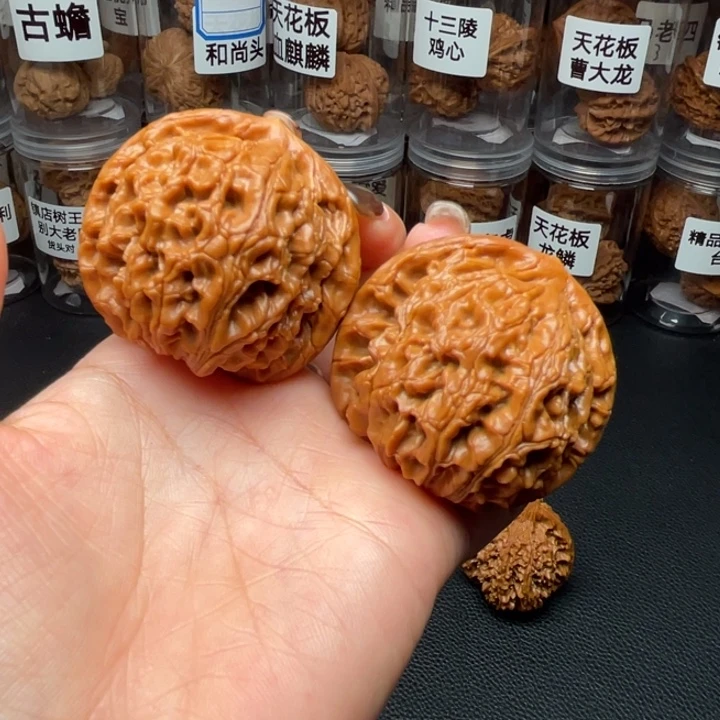 吊坠文玩核桃水龙纹45